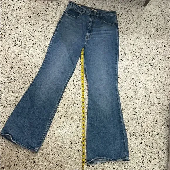 Levi’s 70’s High Flare jeans denim 29 - Picture 10 of 12
